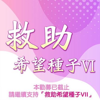 圖片 【已截止】救助希望種子VI